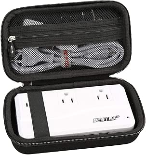 Aproca Hard Storage Travel Case for BESTEK Universal Travel Adapter 220V to 110V Voltage Converter (Black) - coolthings.us