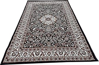 Traditional Kashmiri Carpets for Living Room Bedroom 9 Feet x 12 Feet Soft Acrylic Thick Anti Skid Rugs