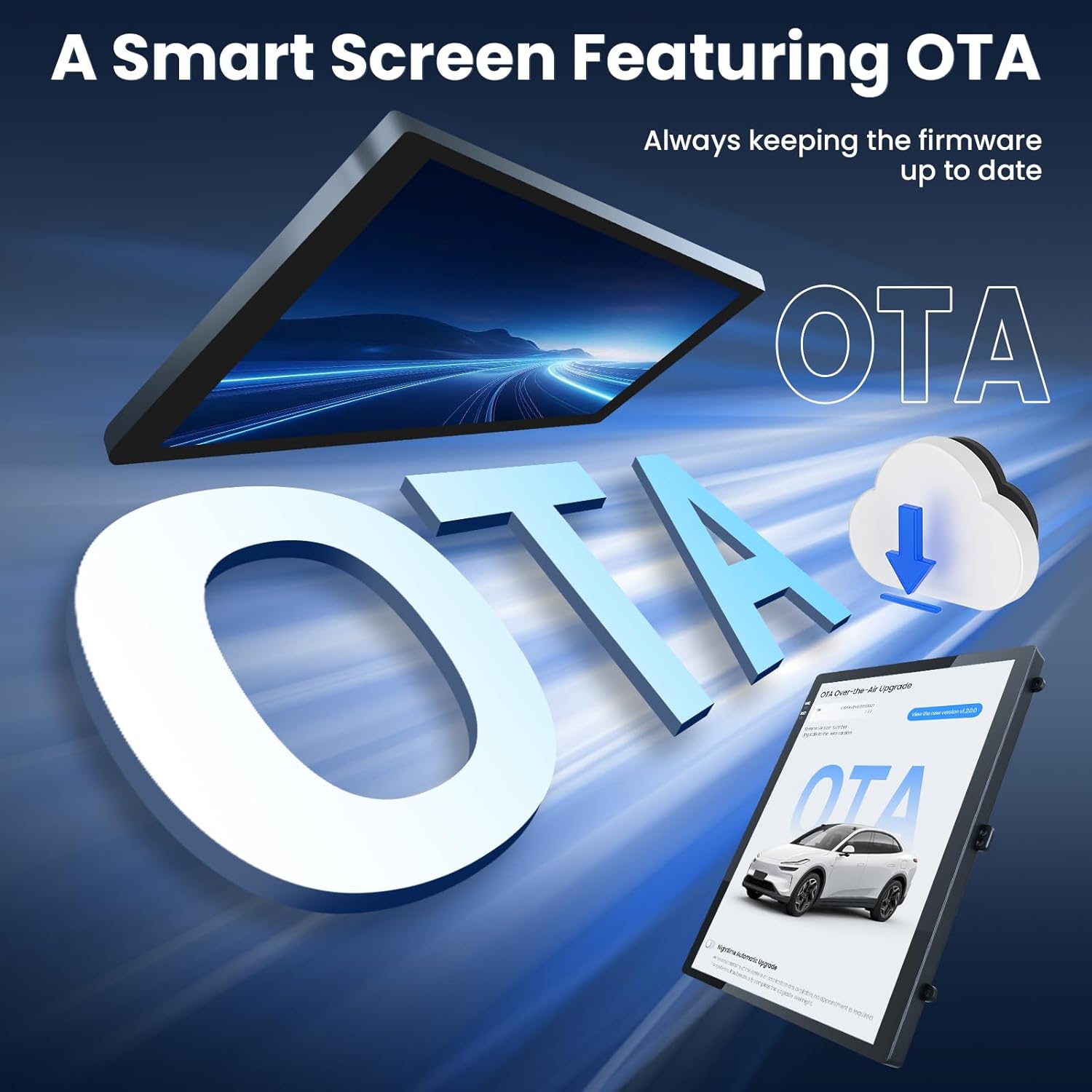 [8Core 4+64G] Car Radio for Ford Focus 2012-2018: (Support OTA Upgrade) HD Touch Screen Stereo with FM AM Bluetooth5.0 DSP 36EQ 5GWIFI6 CarPlay Android Auto GPS Split-Screen SWC