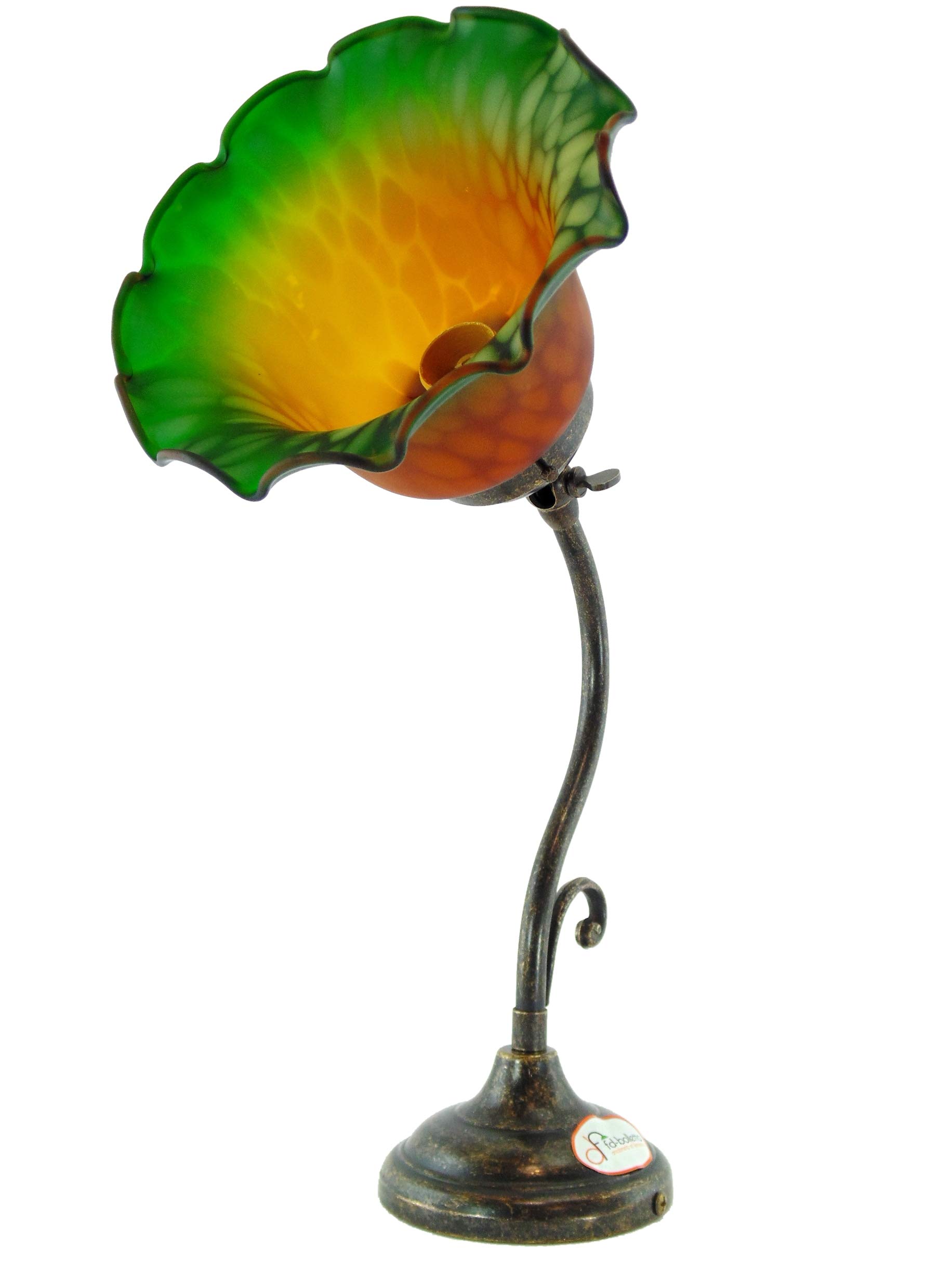 applique da parete interni,lampada ottone,applique vintage,lluminazione per interni,paralume vetro am24 Misure:Sporgenza 33cm,Ø vetro 16,5cm,Ø base 9,5cm