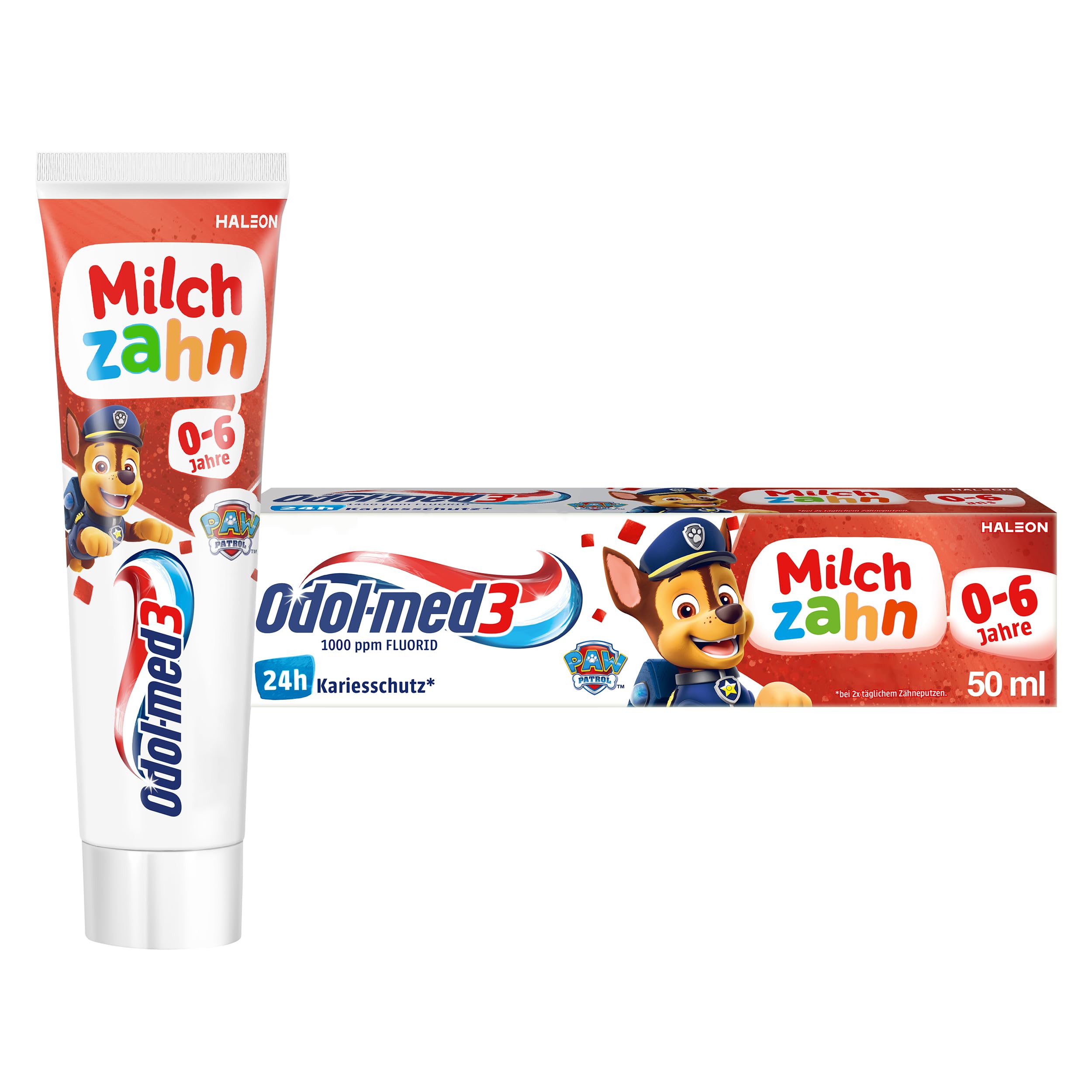 Odol-med 3 Milk Tooth Toothpaste, Toothpaste for Children from 0 to 6 Years, Developed by Dental Experts for Healthy Milk Teeth, 50 ml