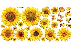 Sunflower Decals for Walls - A Burst of Sunshine for Your Decor