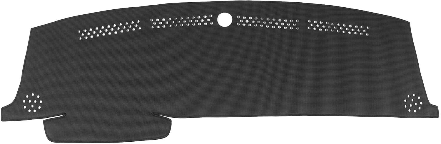 WellVisors Black Dash Mat Dashboard Cover Compatible with Kia 2011-2016 Sportage