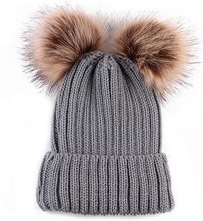 Baby Winter Warm Hat, Baby Newborn Knit Hat Infant Toddler Kid Crochet Hat Beanie Cap - coolthings.us