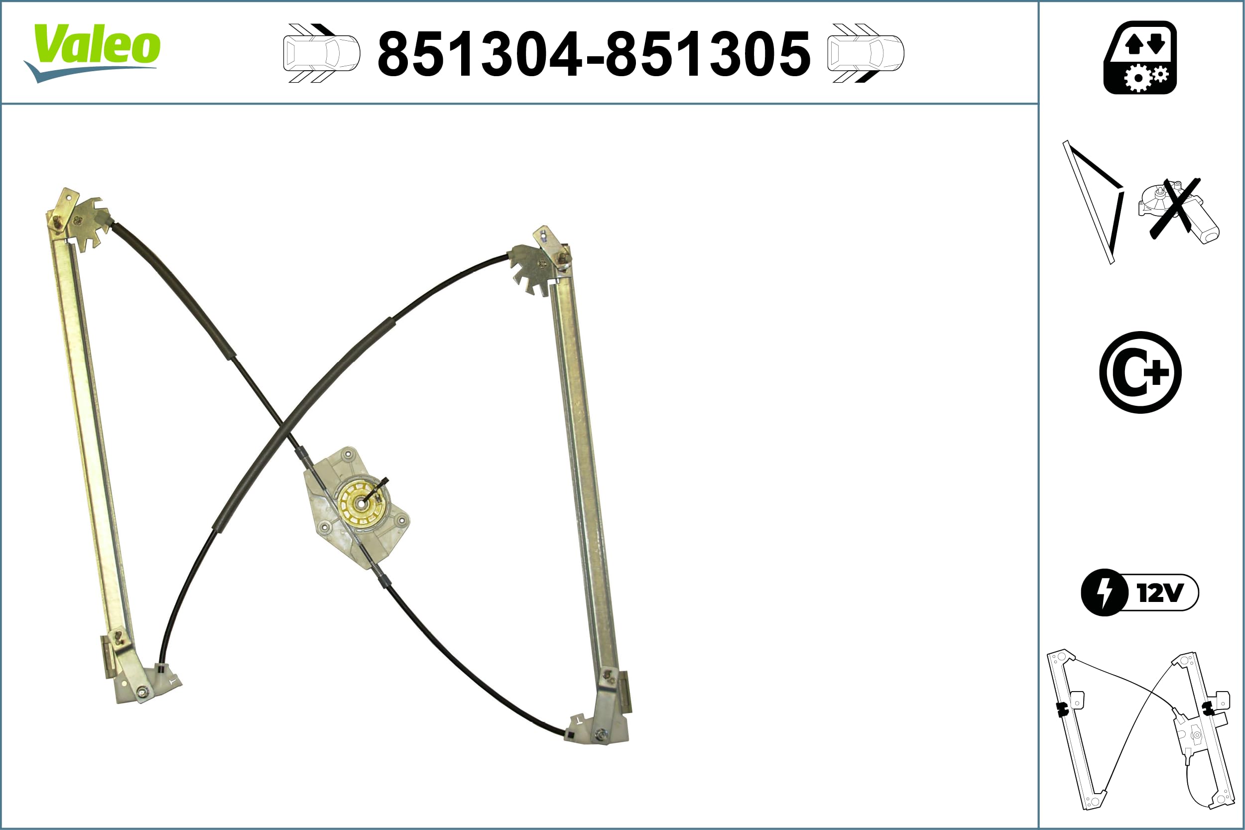 Valeo Fensterheber 851304