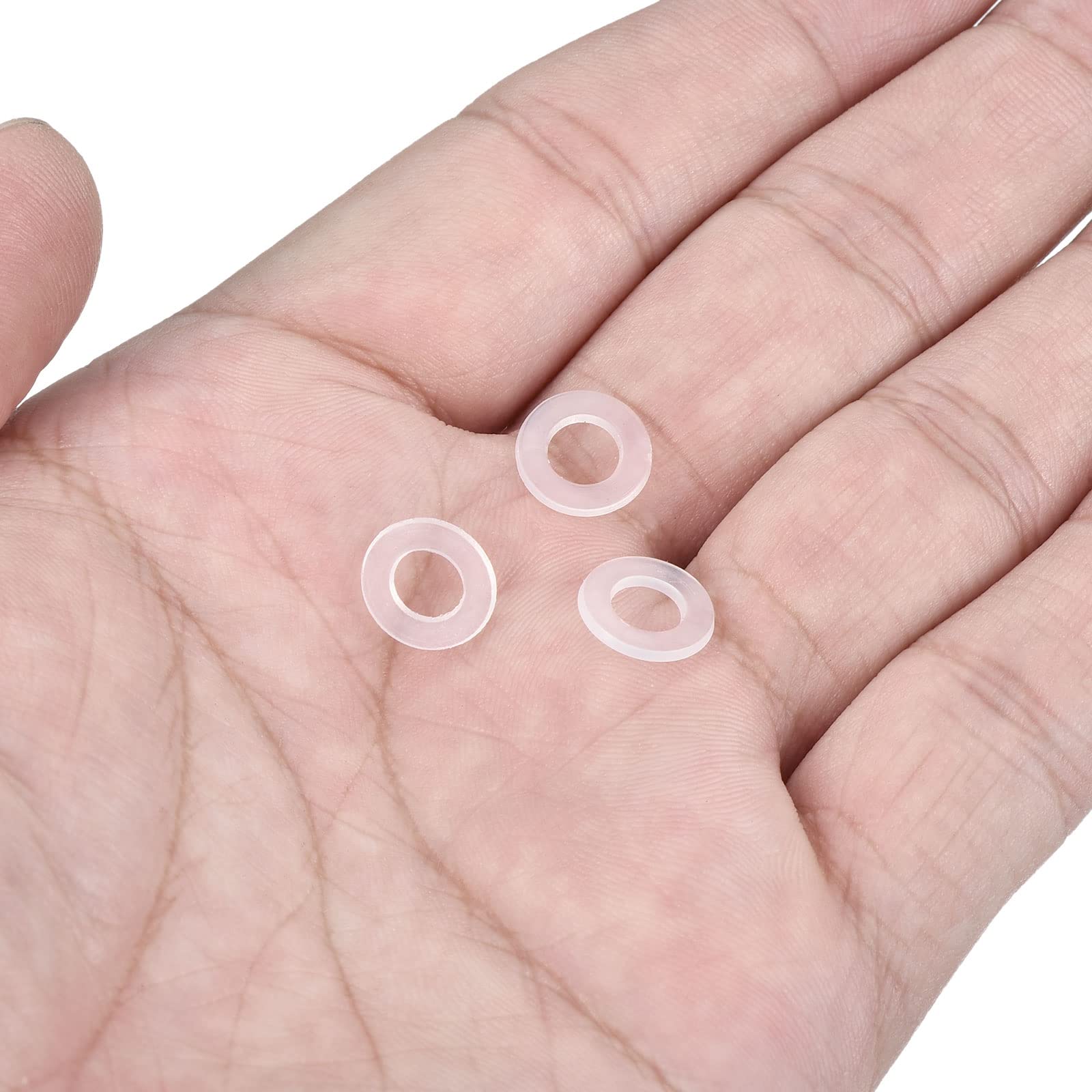 30 Stück Silikon O-Ringe 2mm ID - Dichtungsringe Für Glas Türgriff & Möbel