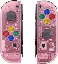 Switch Nintendo Switch Joy-Con Color Replacement Case Replacement Case Outer Shell Switch Joy-Con Replacement Case with Button Cover Analog Stick Cover + Button Cover ABXY Button Direction