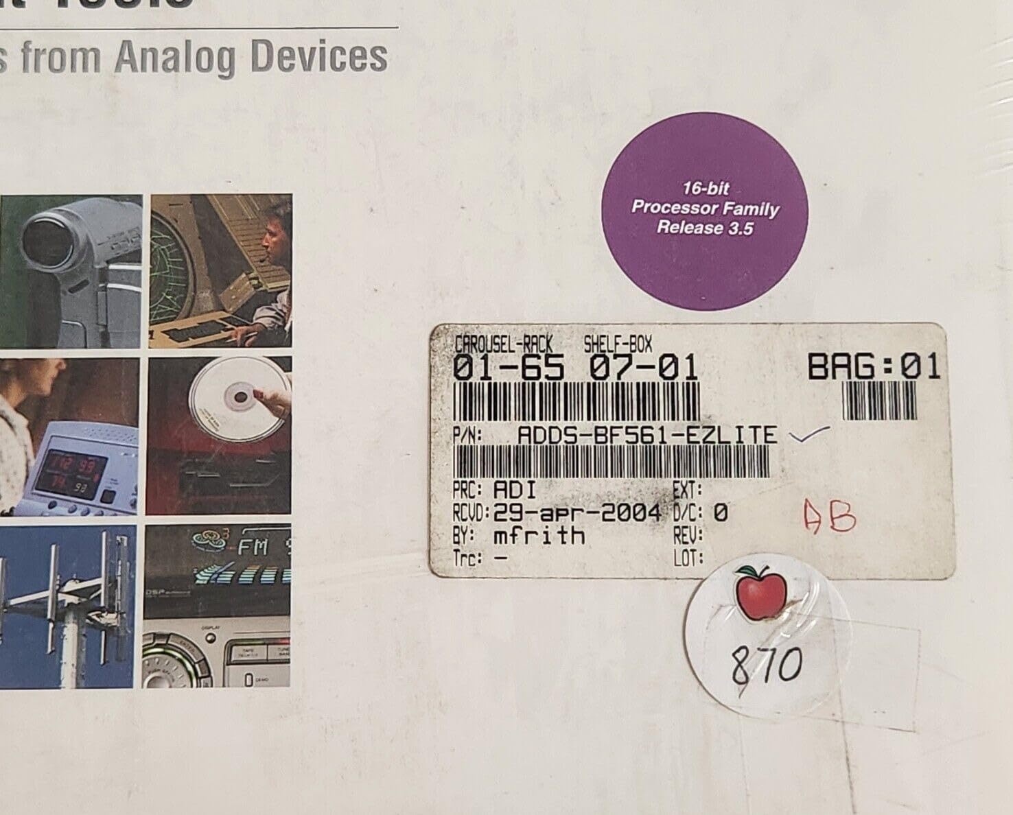 (1 PC) ADDS-BF561-EZL Compatible with Analog Devices