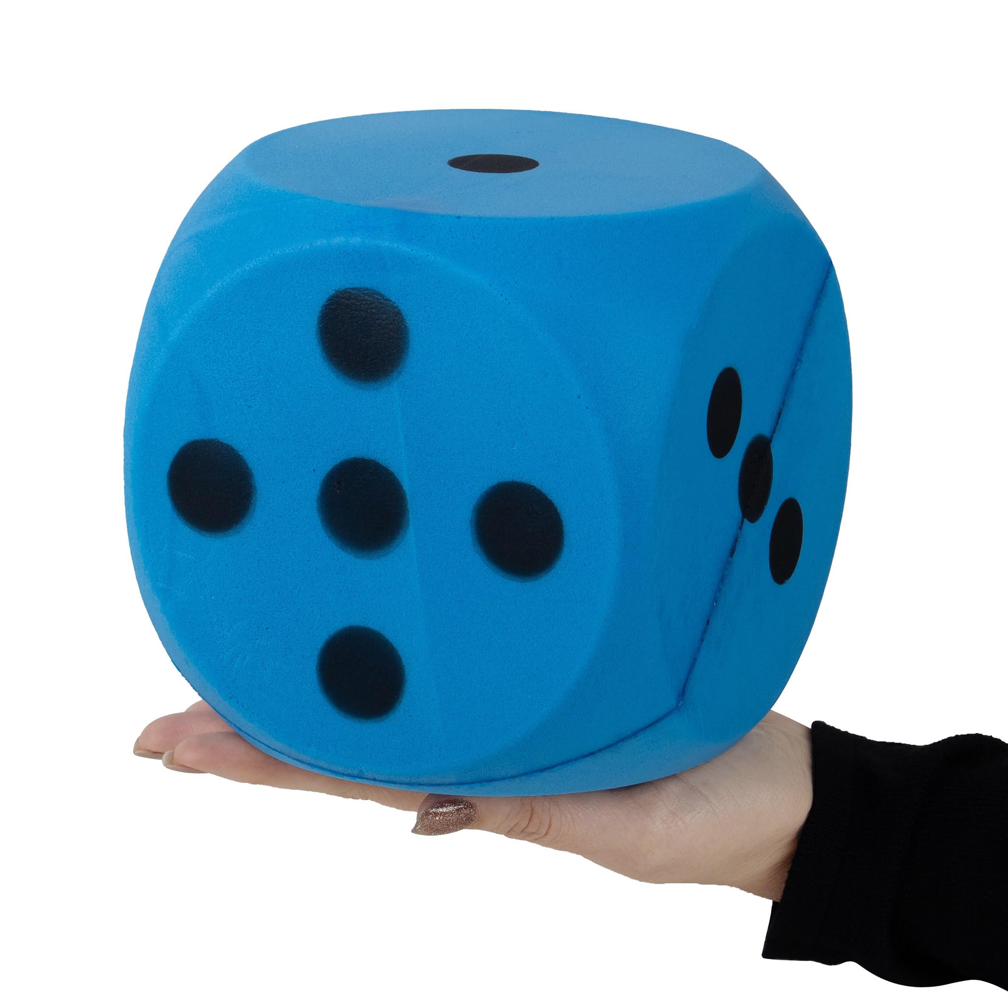 First-Play Foam Dice, Blue, 15 cm