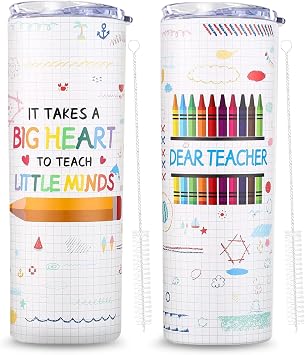 DHQH Teacher Christmas Gifts For Women,Teacher Appreciation Gifts End of Year, Teacher Thanksgiving Gifts From Student, 20 oz Tumbler