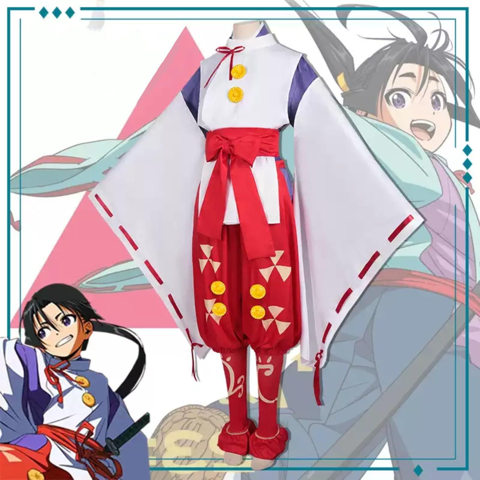 北条時行 コスプレ 衣装 逃げ上手の若君 主人公 北条時行 コスプレ衣装 - Costowns