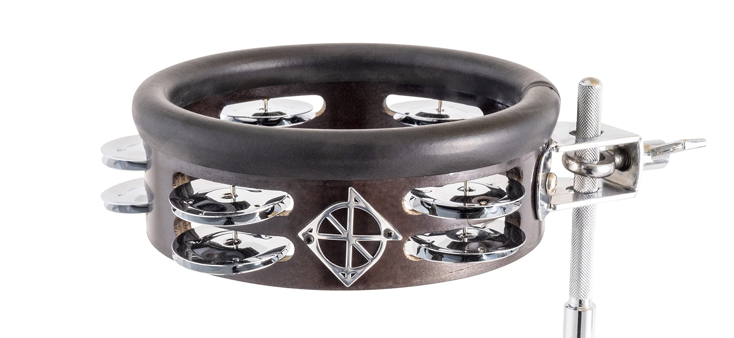 Dixon 6" Tambourine, Little Roomer - Black Coal Finish (PDML26BKC)