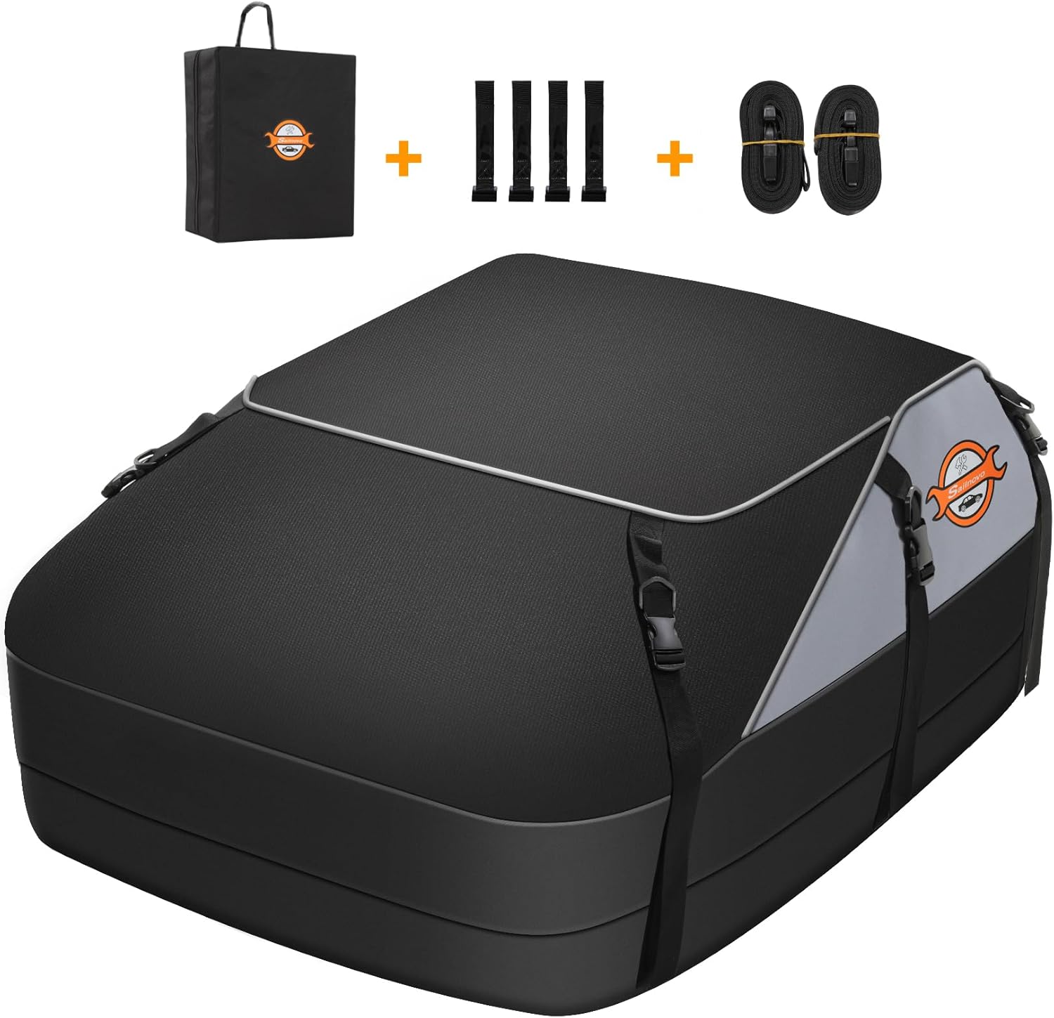 Sailnovo Rooftop Cargo Carrier Waterproof, 20 Cubic Feet