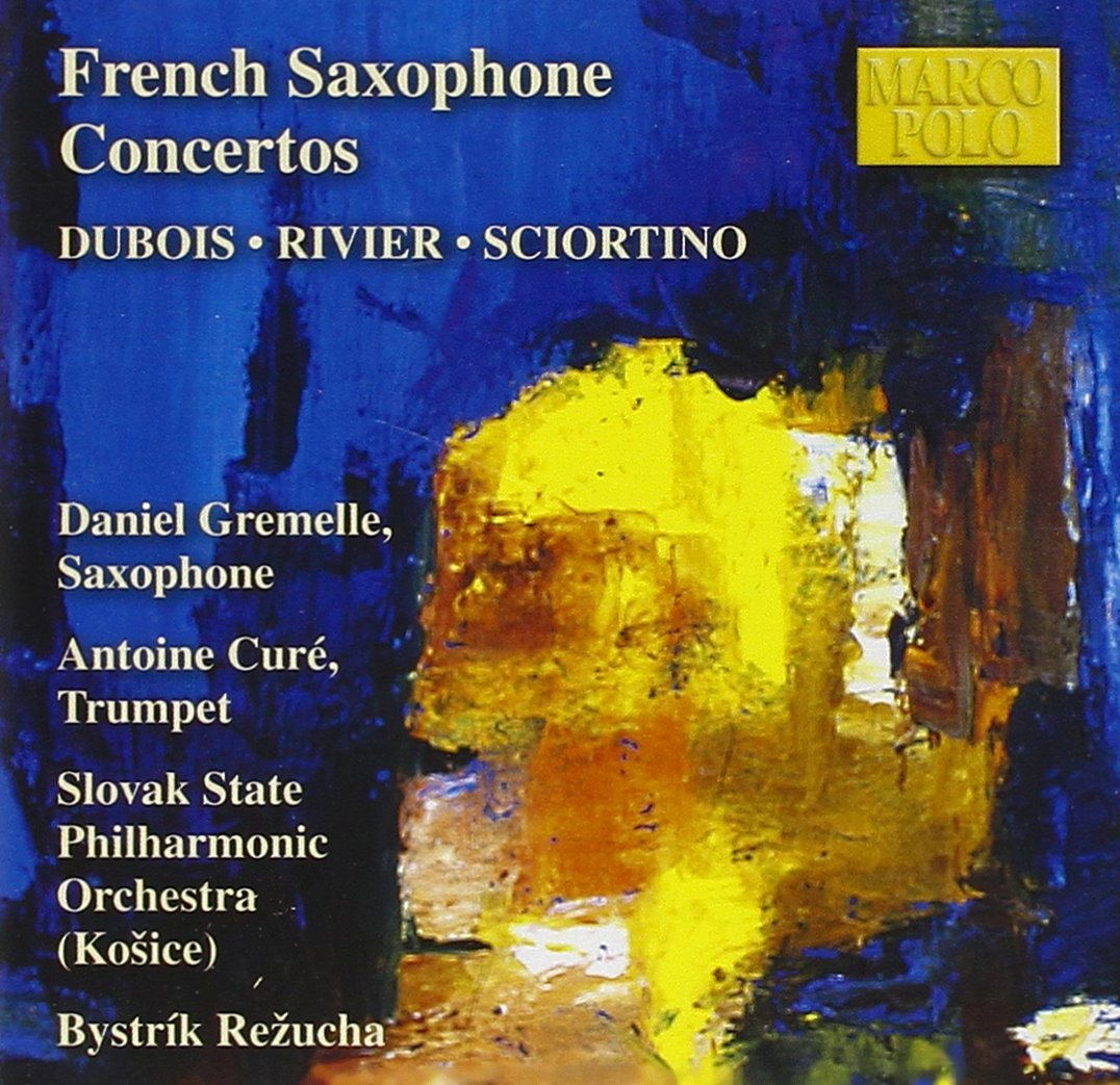 French Saxophone Concertos [Audio CD]