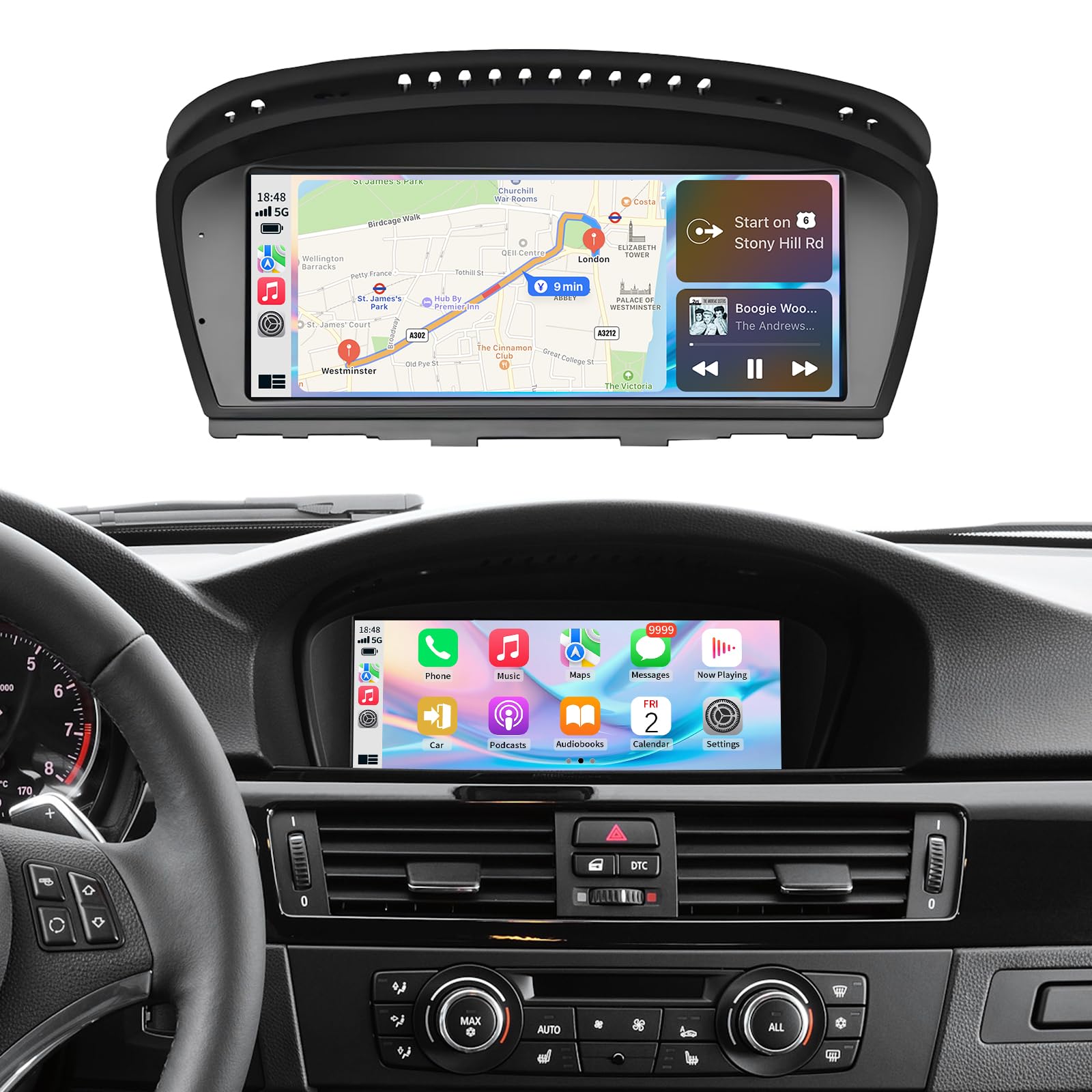 車のパーツ CarPlay Android Amazon.co.jp: BARGGN ワイヤレス CarPlay/Android Auto 8.9インチ
