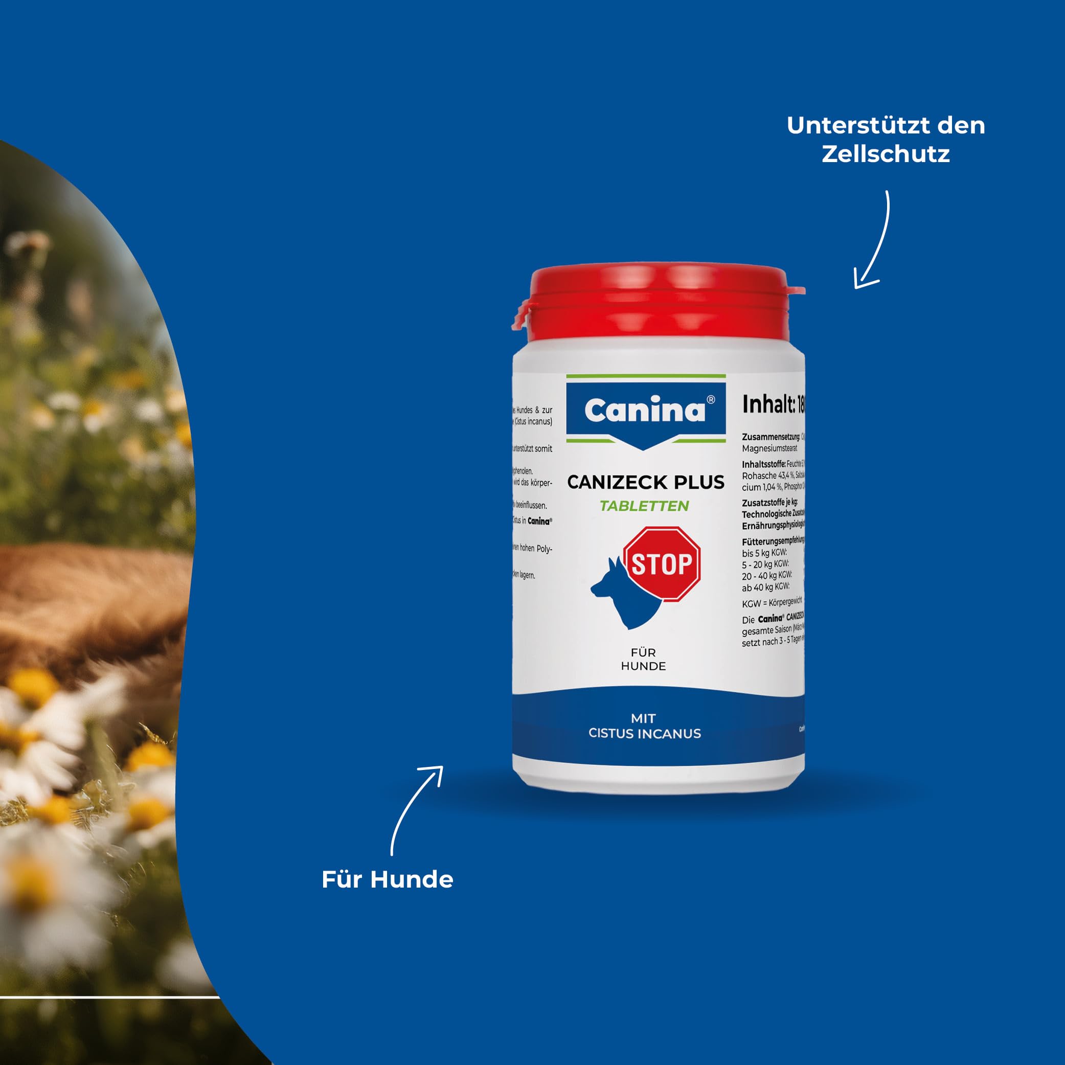 Canina Canizeck Plus Comprimés 270 g