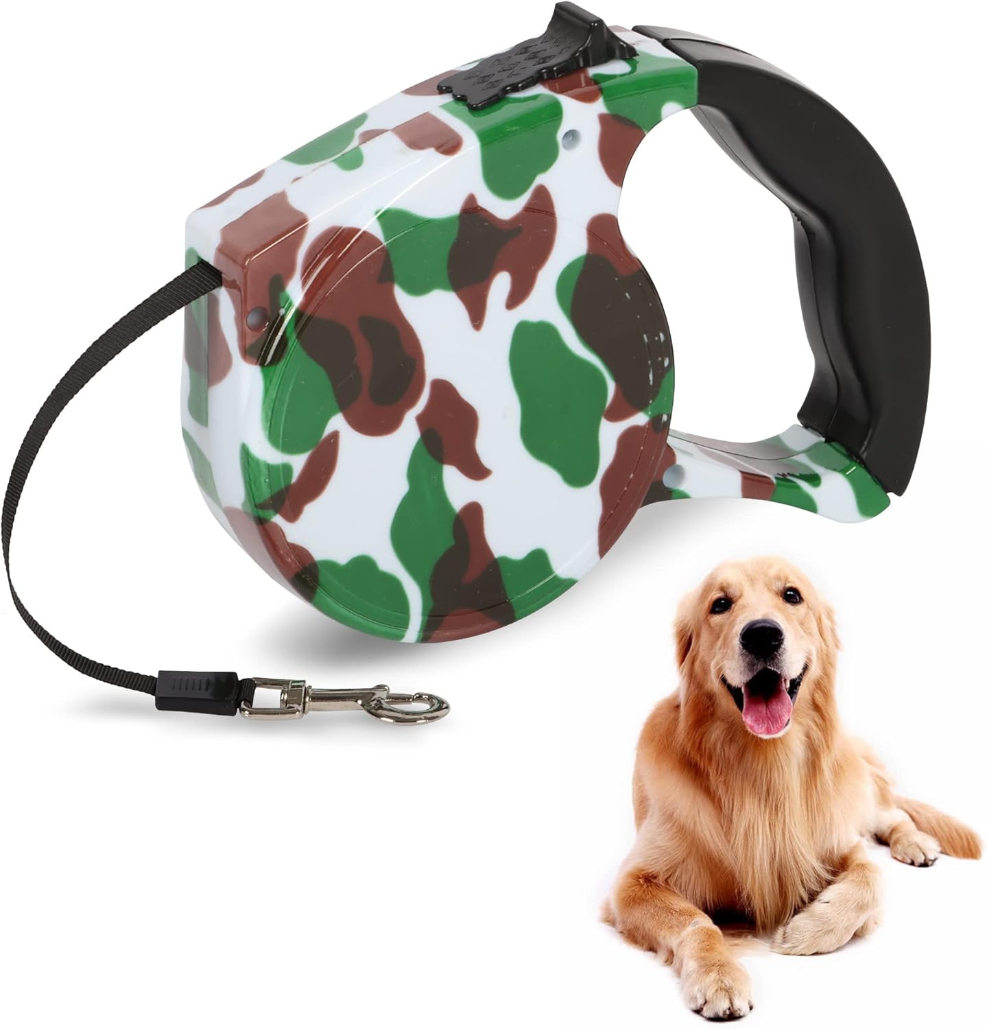 Beaface Retractable Dog Lead Extendable 16ft/5M, Retractable Dog Leads