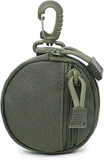 Kleine Schlüsselbund Beutel Runde Münzgrundtasche Koffer Utility Schlüsselbeutel Earphone Hülle Militärgeräte wasserdichte Jagd Campingausrüstung
