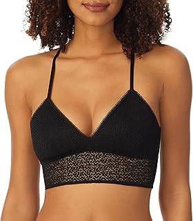 DKNY womens Dkny Modern Lace Racerback Longline Bralette Bra