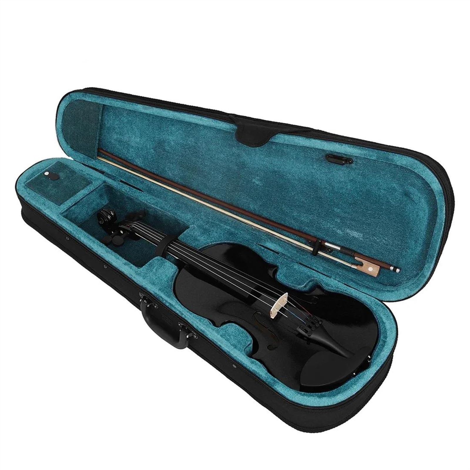 Violine Violine Schwarz Massivholz Violinenset