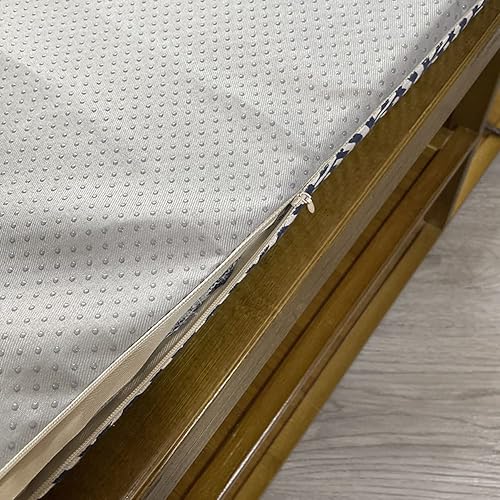 Miniatura 4 de BOMATY Cojines de asiento para ventana de bahía, muebles de interior con cremallera, cojines para silla de jardín, cojín para columpio, banco de