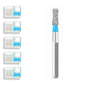 Diabolo 1 mm Dia. Medium Grit Diamond Dental Bur 25 Pcs. 032.10M1