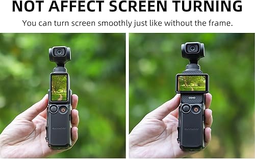 Miniatura 4 de Pocket3 Adaptador de extensión para DJI Osmo Pocket 3 Accesorios de manija de cámara Cold Shoe Expansion Mount Frame Mic Luz LED Trípode Correa