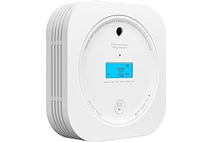 AEGISLINK PRC710 Smoke and Carbon Monoxide Detector - Enhanced Safety and Extended Protection