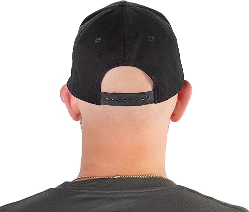 Miniatura 6 de Dodge Logo Structured 6 Panel Cap - NegroCarbón, NegroCarbón