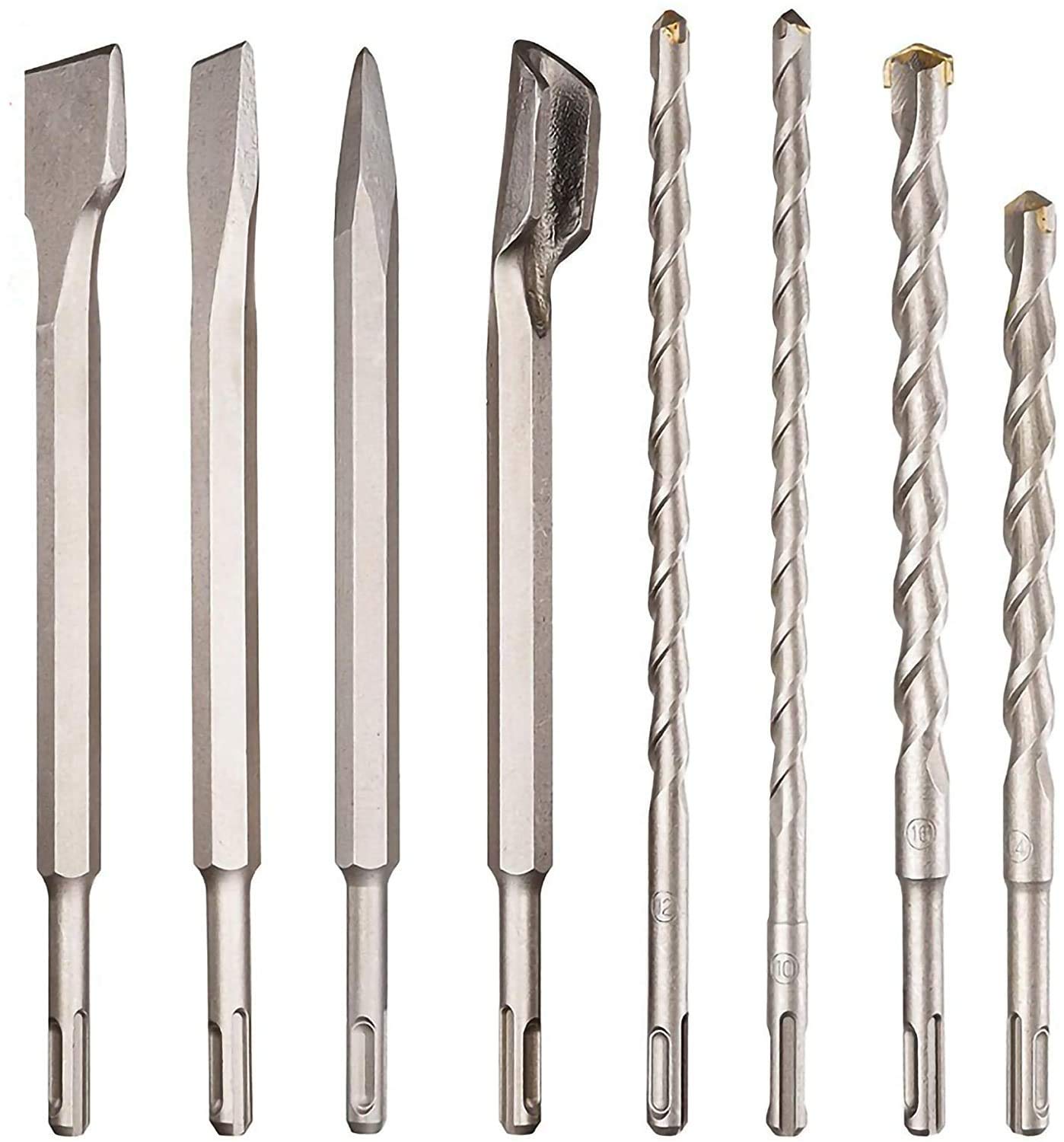 Amazon | Nisorpa ドリルビットセット 17個SDS サイズドリル