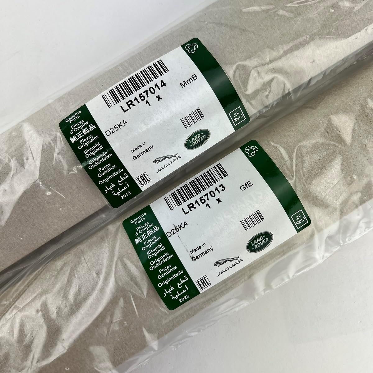 Genuine Range Rover L460 Sport L461 Front Windshield Wiper Blades (NON-HEATED) LR157013 LR157014