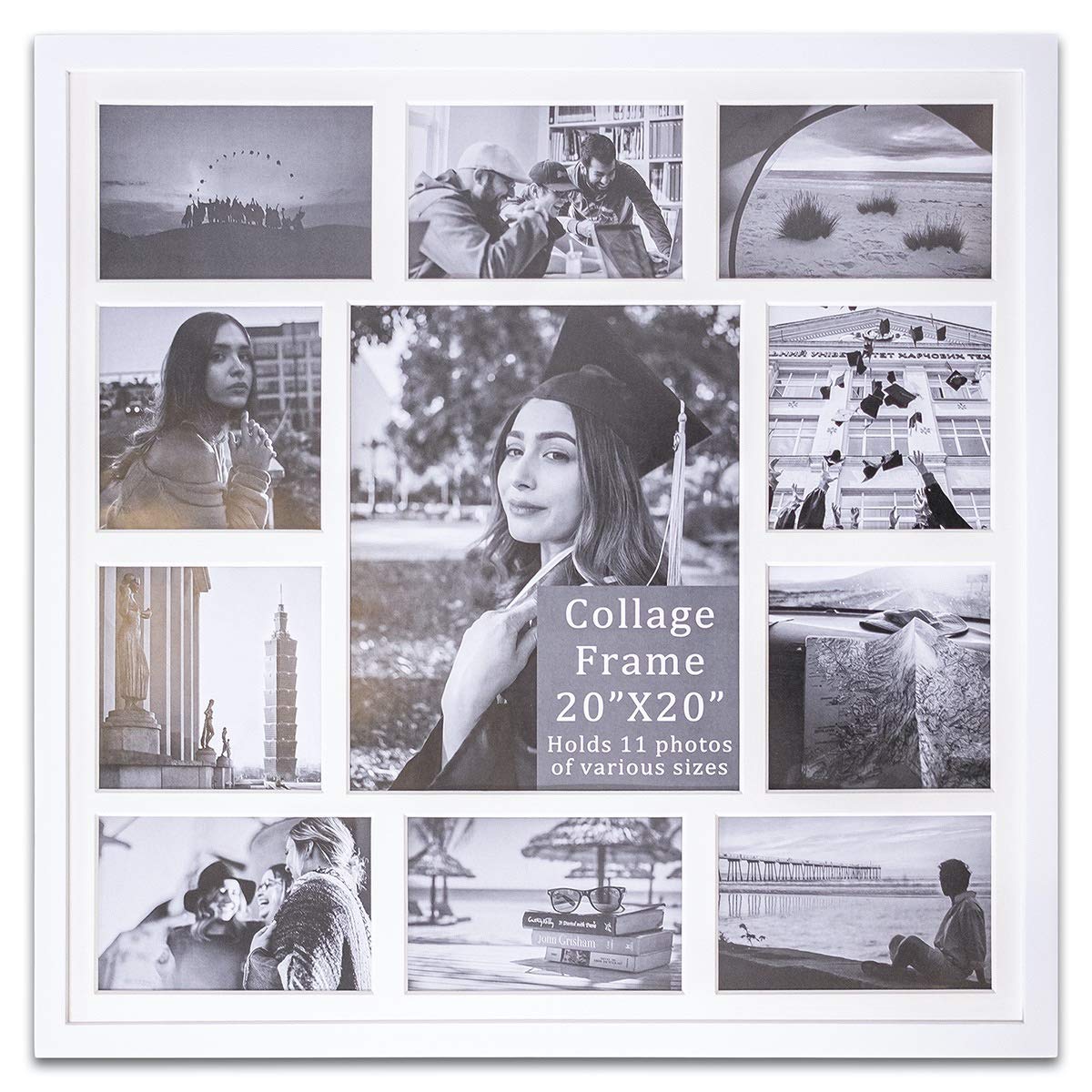 The Display Guys 20 x 20 Collage Frame with Tempered Glass