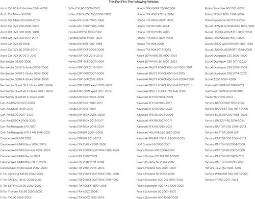 Miniatura 2 de Tusk Power Pull Tether Kill Switch Black For Polaris Scrambler 90 2001-2003