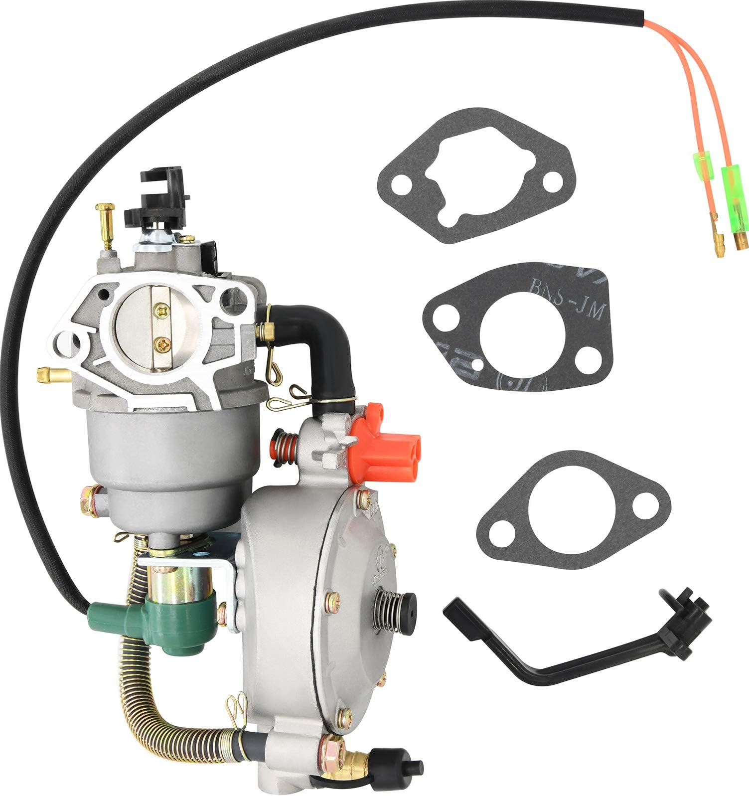 New manual choke Dual fuel carburetor LPG NG conversion kit 4.5-5.5KW GX390 188F