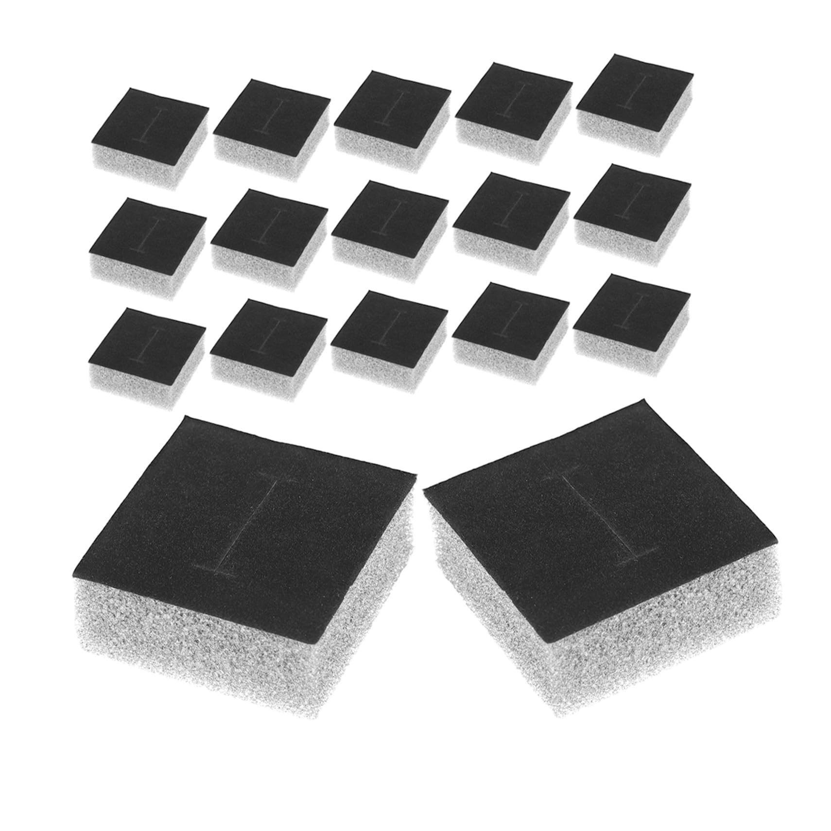 Inserts en mousse protecteurs 7,5x7,5 cm pour coffrets à bijoux et bagues | Lot de 30
