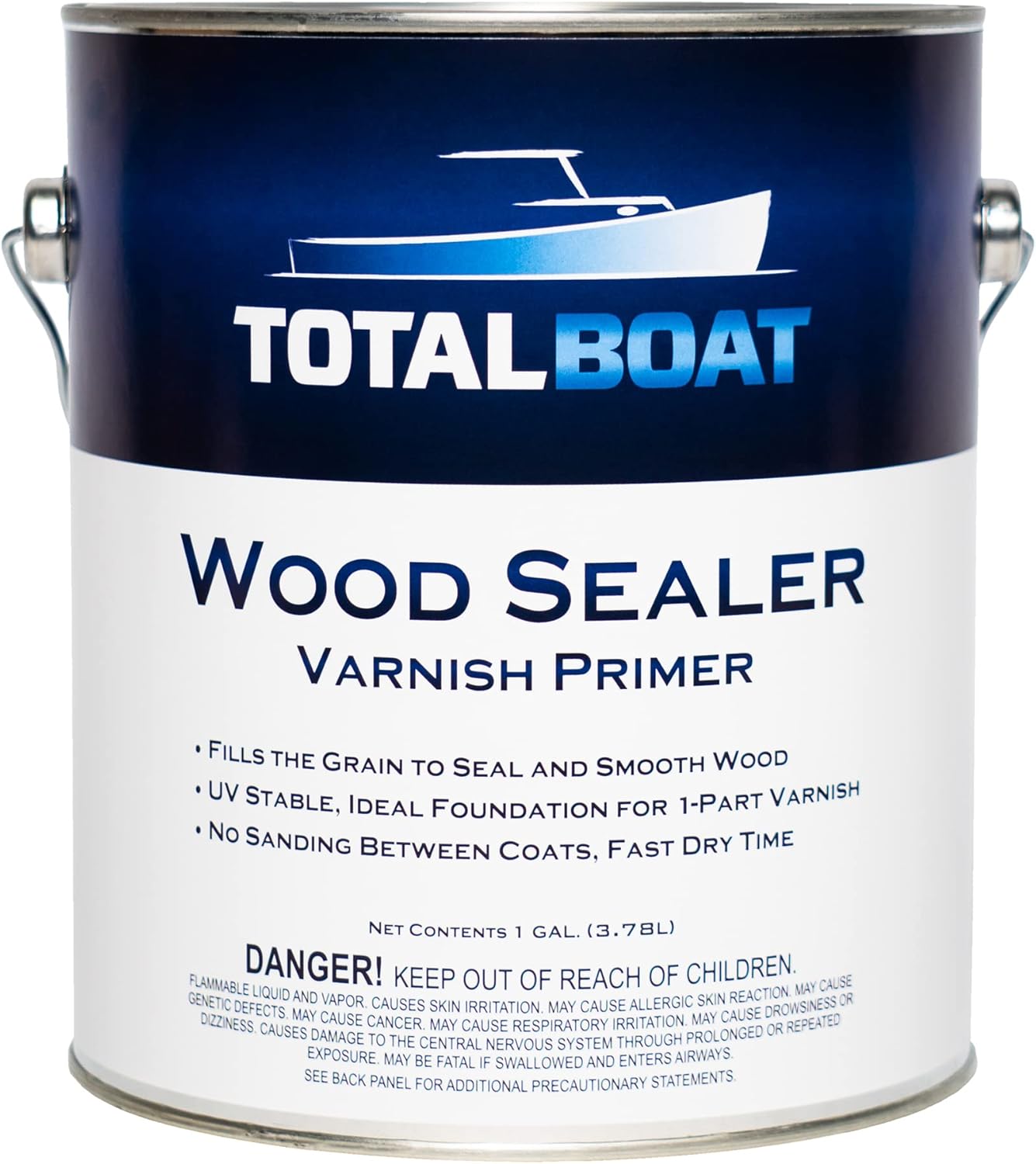TotalBoat Wood Sealer Marine Grade Sanding Sealer and Pre Varnish