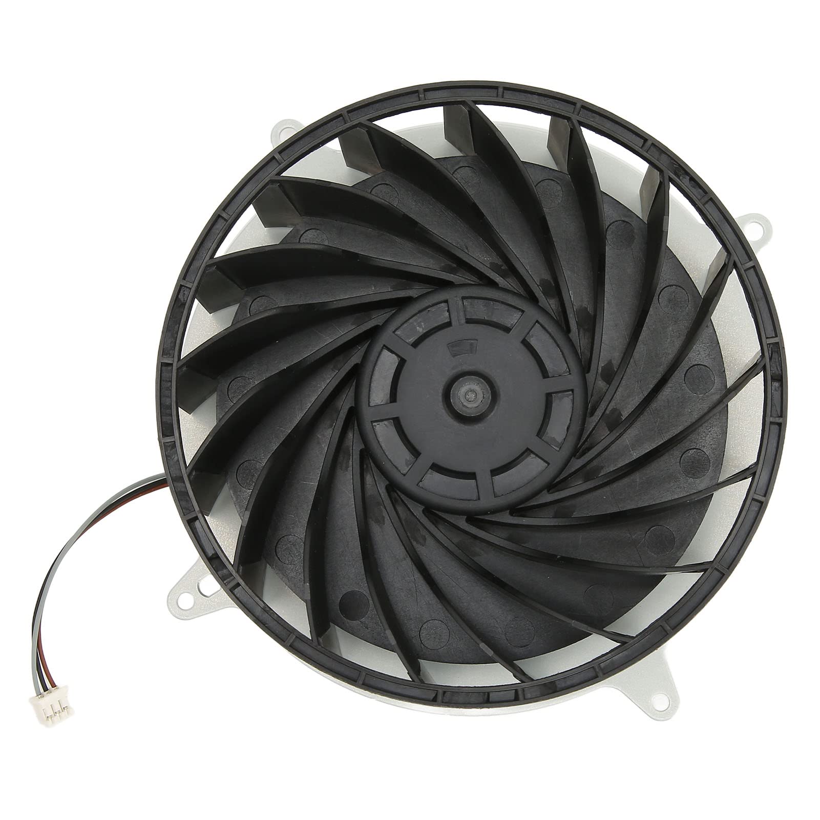 Ventilador de Refrigeración Interno de Repuesto G12L12MS1AH 17 Aspas para Consola Metal Duradero ABS Disipación de Calor Fácil Instalación 1 Unidad