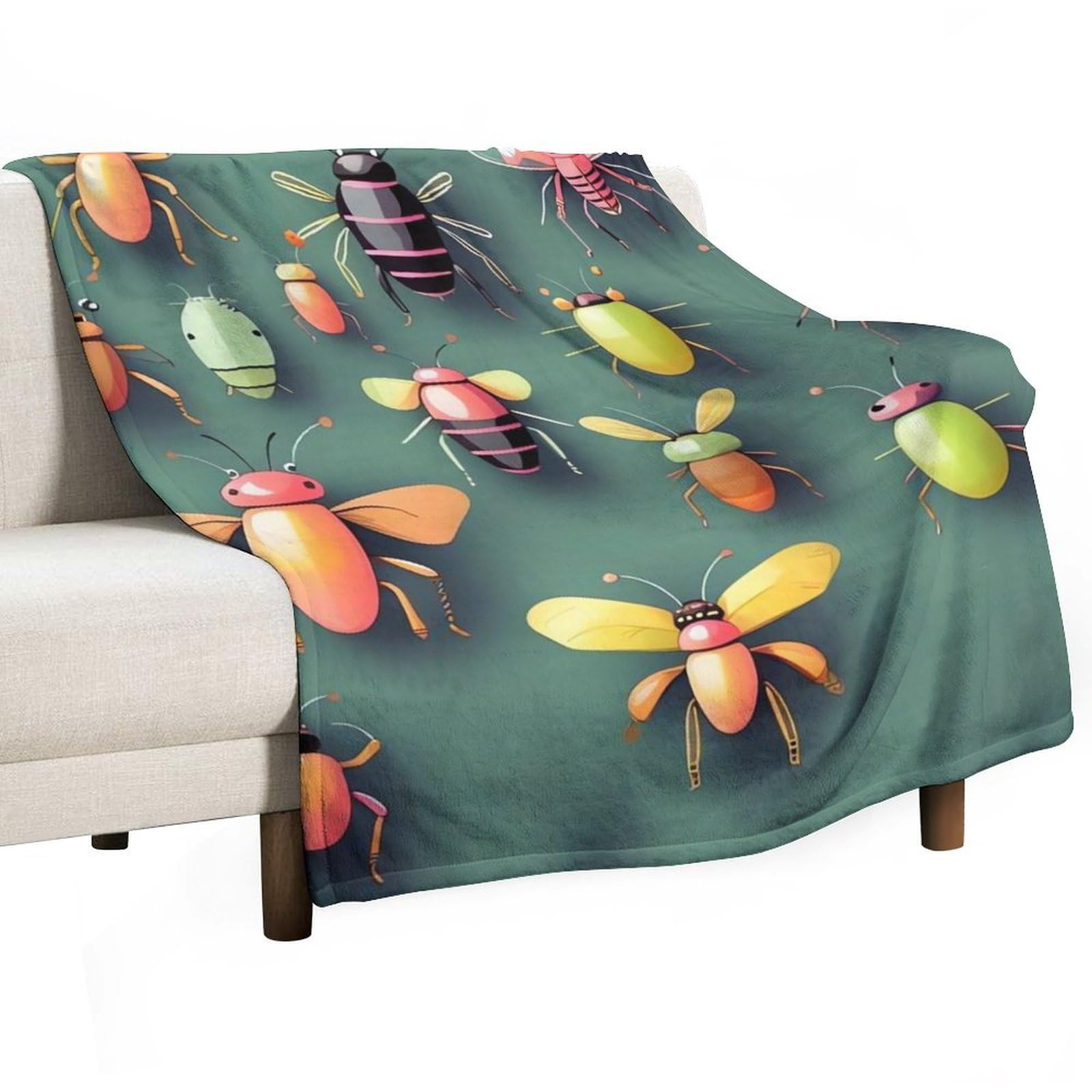 Couverture personnalisee imprimee en flanelle luxueuse et chaude de grande taille