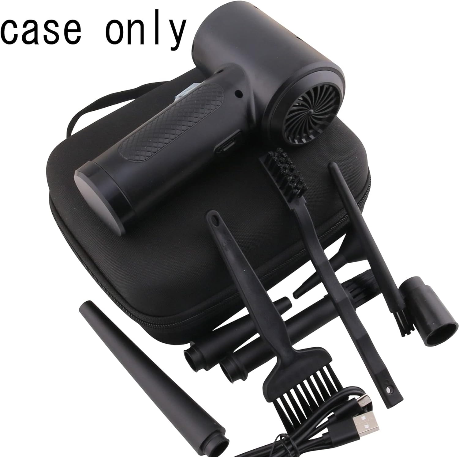 Hard EVA Carrying Case - Compatible with ZARIMI/COMOBELIEF Compressed Air Duster - Keyboard Cleaner for Office