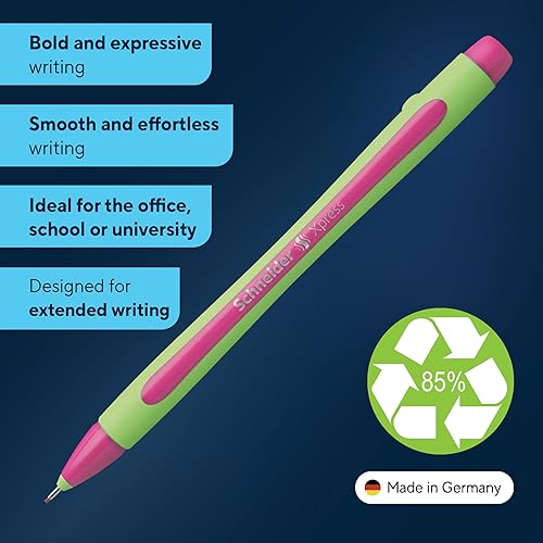 Vista 14 de Marcador Schneider con punta biselada, Púrpura Violet