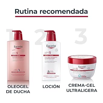 Eucerin pH5 Cream (75ml), Gentle Face & Body Cream for Sensitive Skin, Facial Moisturizer with Dexpanthenol & Glycerin, Instantly Acts & Absorbs Quickly