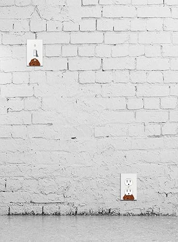 Miniatura 7 de WIRESTER Placa de pared dúplex con tapa de salida - Boston Terrier Dog