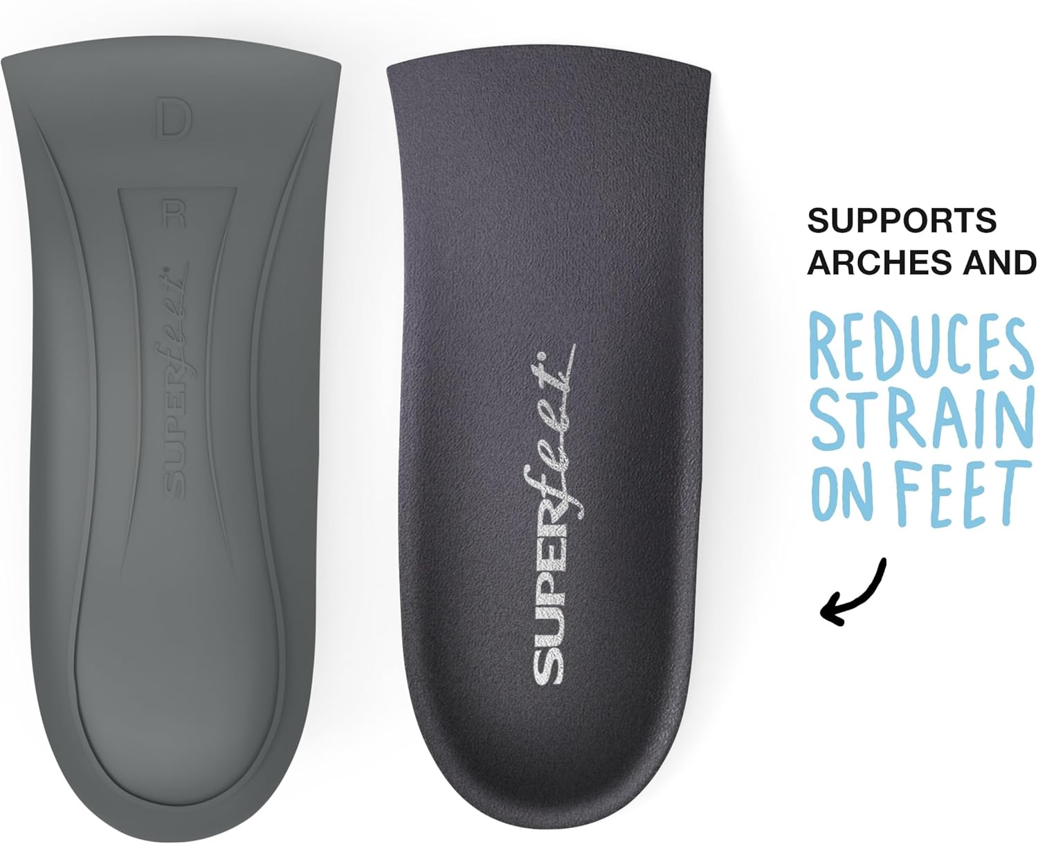 Superfeet Casual Easyfit High Heel Insoles - Orthotic Shoe Inserts for Women's Dress Shoes - Professional Grade