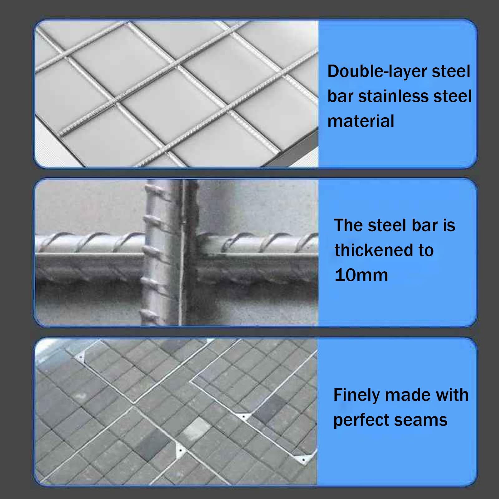Pokrowce na szamba, niewidoczna konstrukcja spłukiwania, okrągła pokrywa włazu, wytrzymała pokrywa szamba z podstawą, 5 cm, 60 x 60 cm / 23.6 * 23.6in