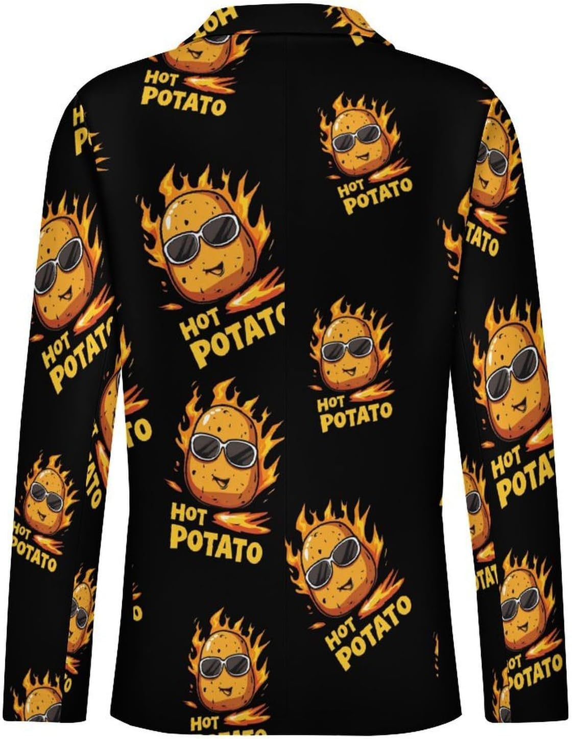 Hot Potato Men's Blazer Sport Coat Jacket Two Buttons Business Casual Suit