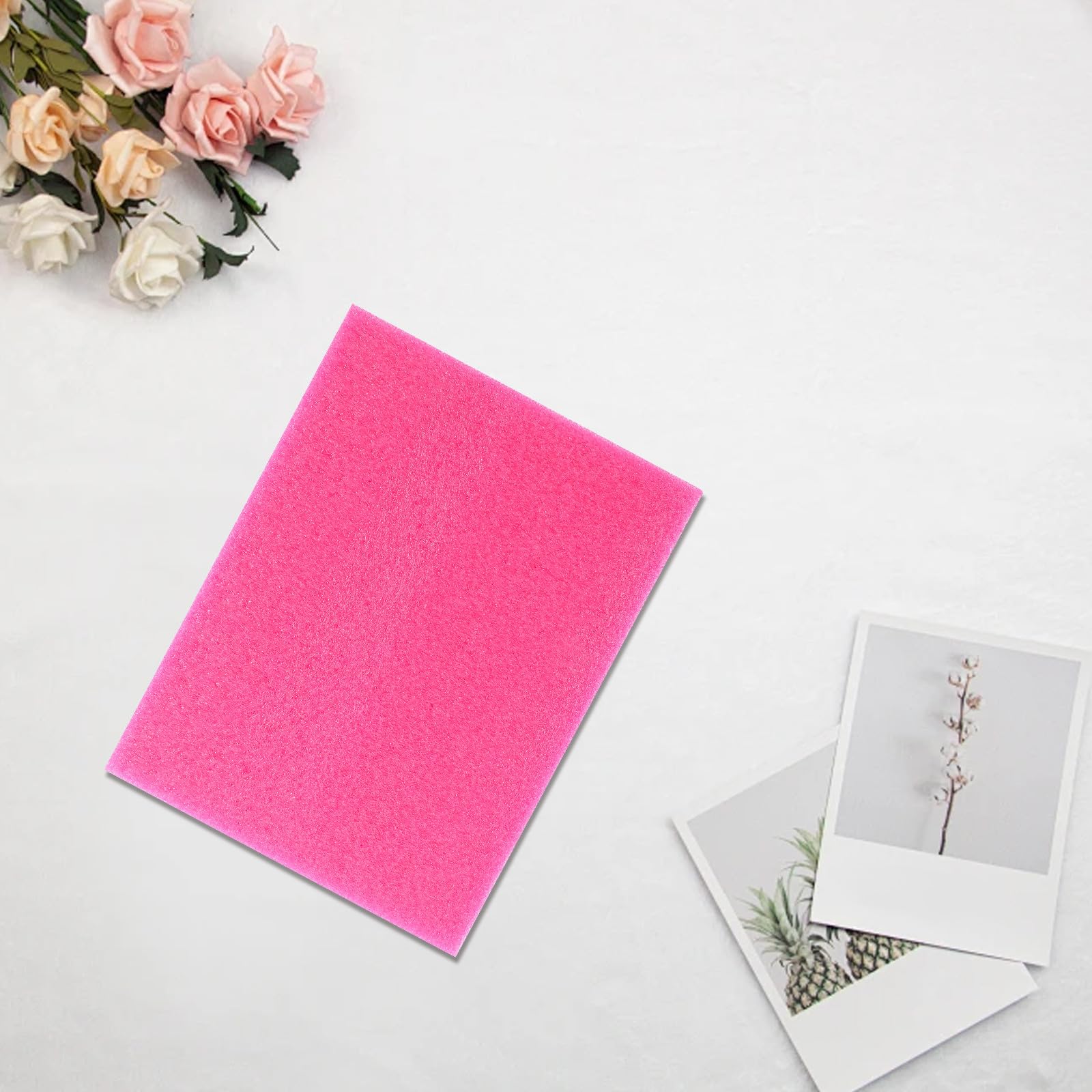 Healeved 2 Pièces Feuilles de Mousse en Coton Perlé pour Emballage Rembourrage Doux et Résistance la Déchirure, pour Protection D'objets et Projets Artisanaux