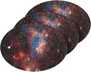 Coikll Starry Sky Kitchen Sponges Cleaning Odor Free Non Scratch Dish Sponge for Cleaning Dishes Bathroom - 3 PCS