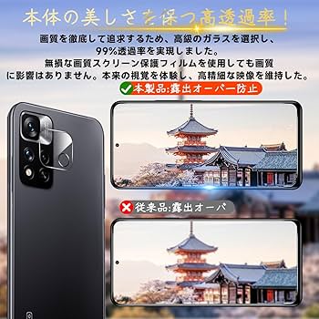 Redmi Note 11 Pro 5G 本体 ガラスフィルム付き Redmi Note 11