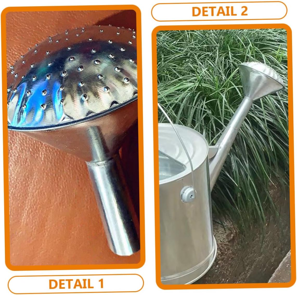 Stainless Steel Nozzle Replacement Sprinkler Head for Watering Can Indoor Plants