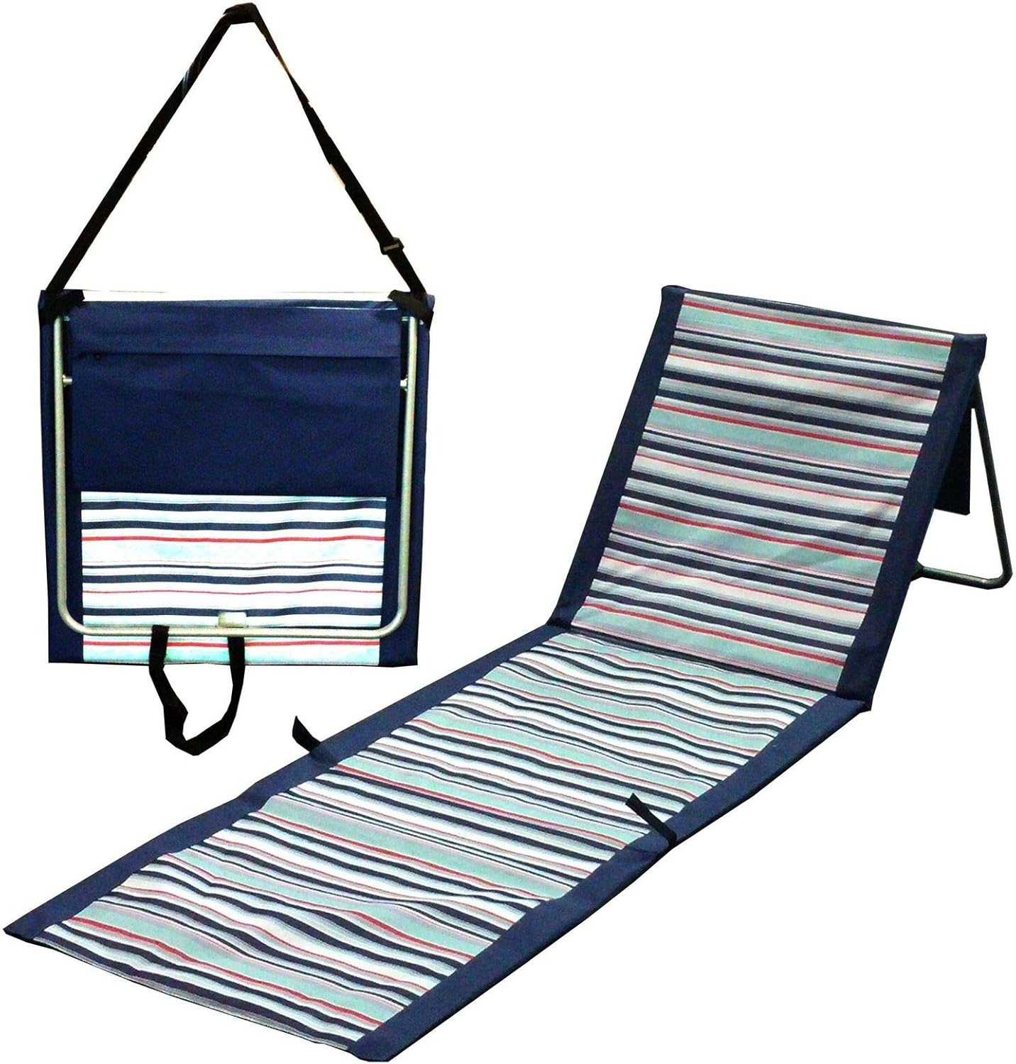 TimmyHouse Lounger Chair Portable Folding Beach Mat Lounge